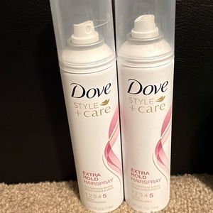 Dove extra hold hairspray